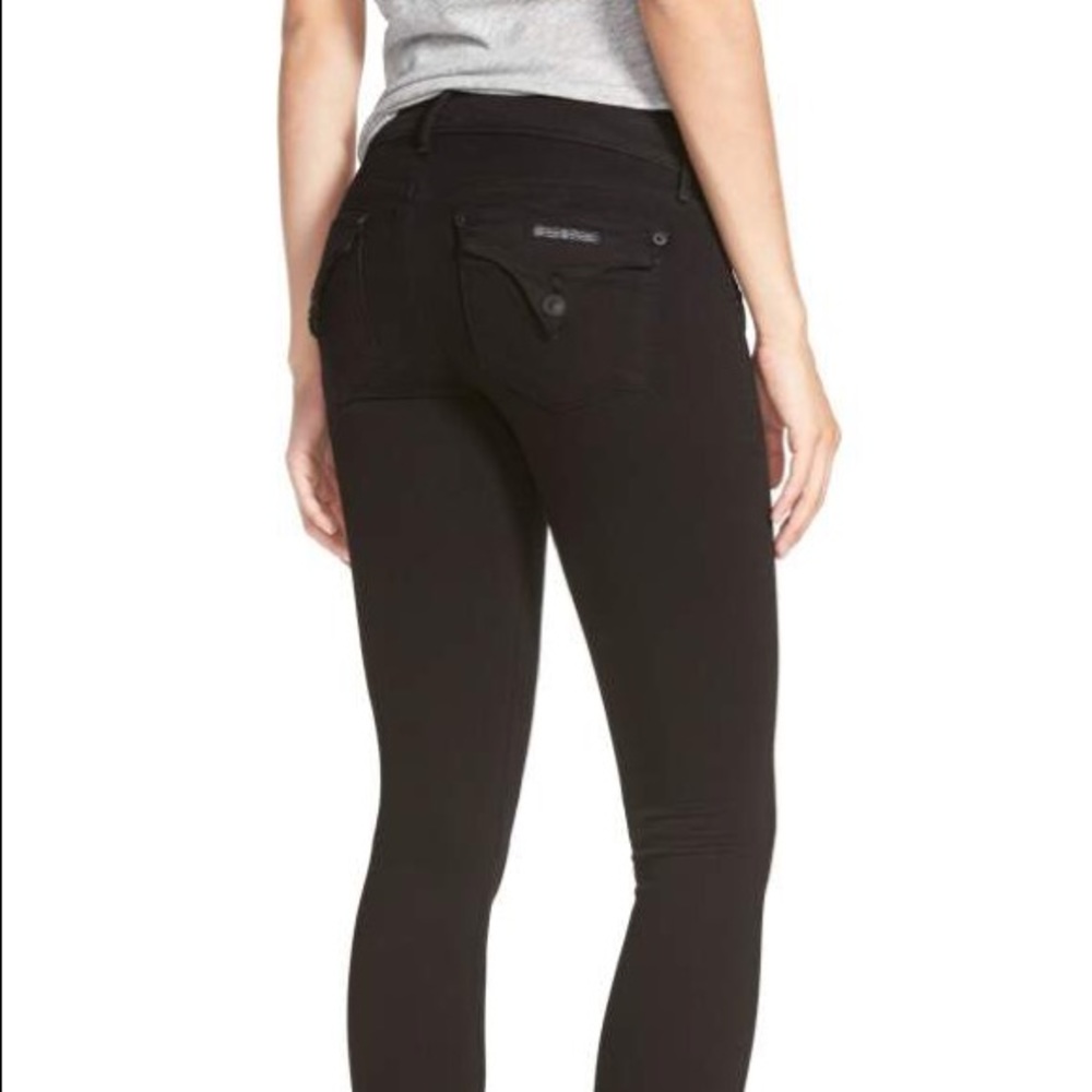Hudson Jeans ‘Collin’ skinny jeans in black
